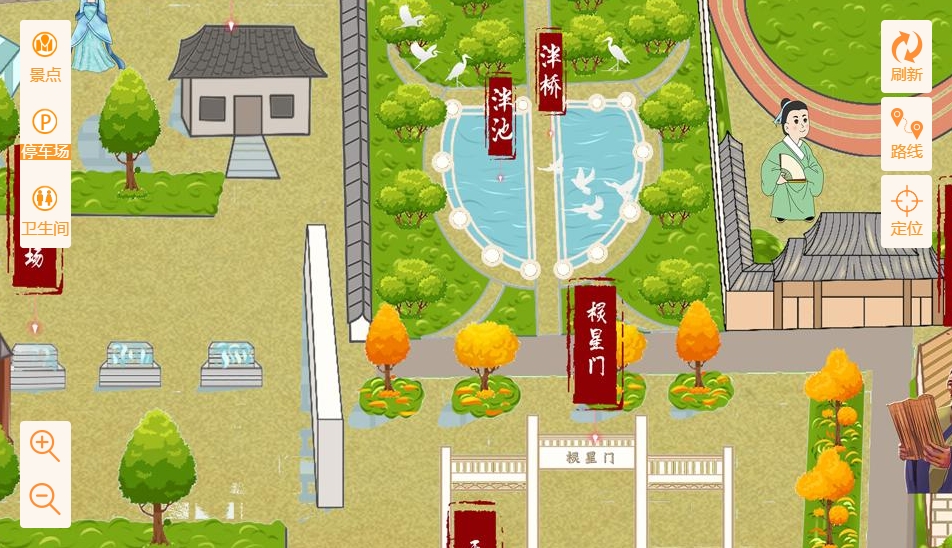 加格达奇手绘地图景区语音讲解导览系统：智慧景区建设的基石